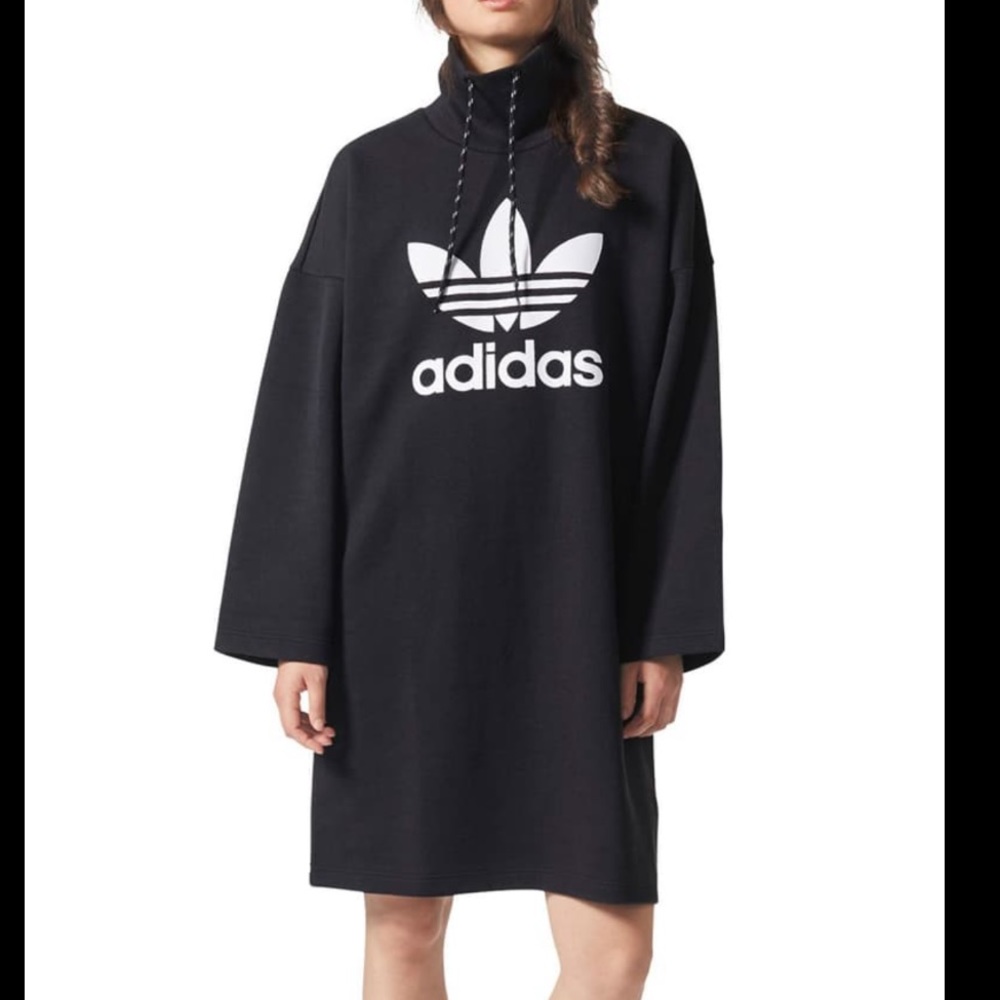 {adidas x Pharrell Williams} Hu Hiking Sweatshirt Dress - Sz M